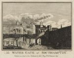 Hampshire, The Water Gate at Southampton, 1786