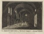 Hampshire, Abbot's Kitchin at Netley Abbey, 1786