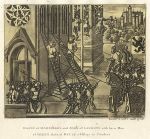6000 men of Ghent slain at Meule in Flanders, published 1806