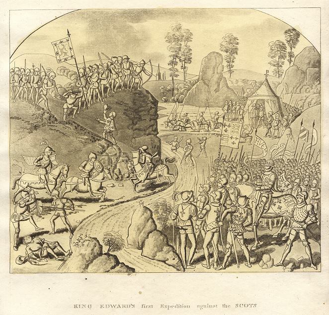 King Edward's first expedition against the Scots, published 1806
