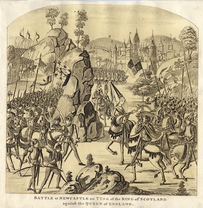 Battle of Newcastle-upon-Tyne, published 1806