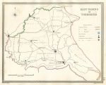 Yorkshire, East Riding election map, 1835