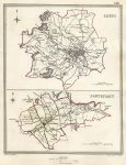 Yorkshire, Leeds & Pontefract borough plans, 1835