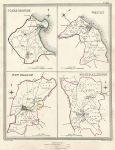 Yorkshire, Scarborough, Whitby, New Malton & North Allerton borough plans, 1835
