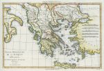 Turkey in Europe (with Greece), Bonne, 1781