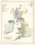 British Isles, Ethnographic, 1850