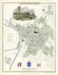 Gloucester city plan, Cole & Roper, 1805