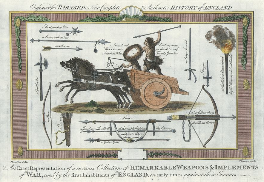 Ancient Weapons and Implements of War, published 1783
