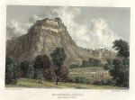 Scotland, Edinburgh Castle, 1830