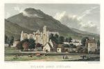 Scotland, Melrose Abbey, 1830