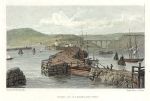 Yorkshire, Scarborough pier, 1830