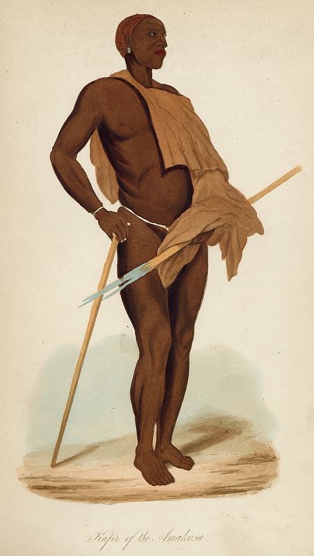 Africa, Kafir of the Amakosa, 1855