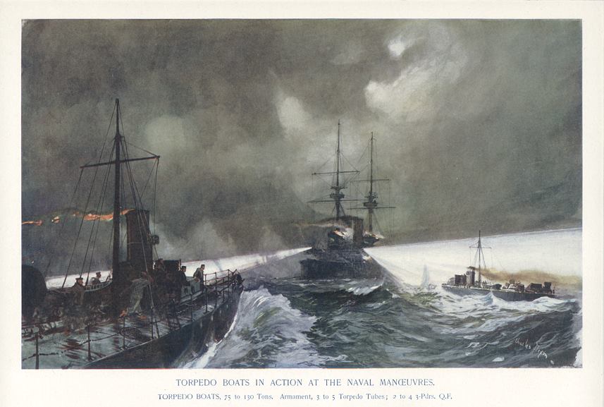 Naval, Torpedo Boats in 1901