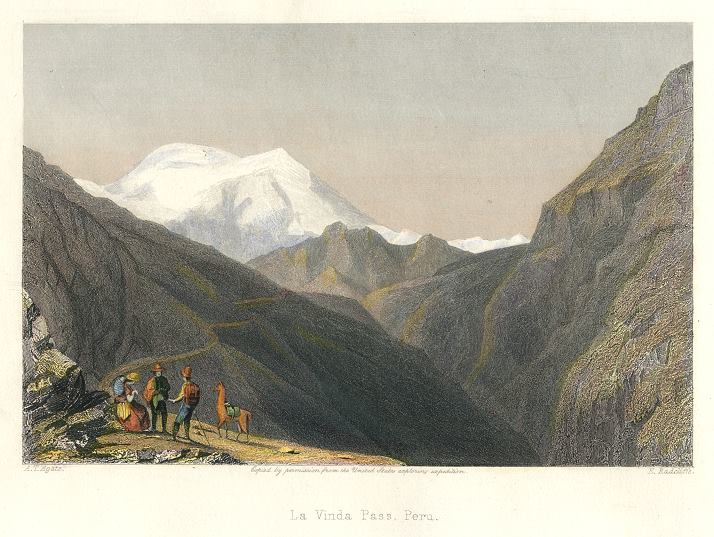 Peru, La Vinda Pass, 1846