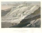 Turkey, Petrified Cascade, 1846