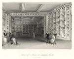 Ireland, Wicklow, room in Malahide Castle, 1841