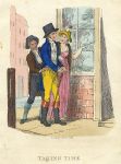 Taking Time, (thief, pickpocket), Richard Dagley caricature, 1821