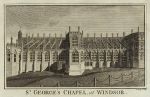 Berkshire, Windsor, St.George's Chapel, 1786
