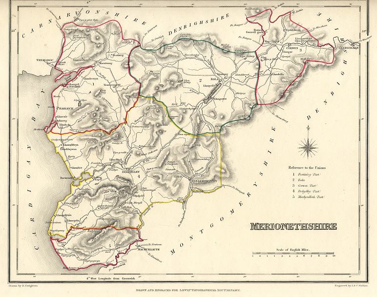 Merionethshire, 1848