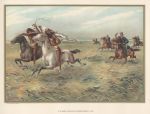 United States Army, Cavalry Pursuing Indians in 1876