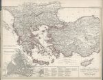 Byzantine Empire in the 11th century, published 1846