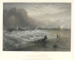 Stranded Vessel off Yarmouth, Brandard after Turner, 1860