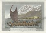 Hawaii, King of Hawaii taking presents to Captain Cook, 1806