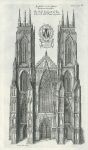 York Cathedral, Daniel King, 1673 / 1718