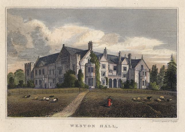 Warwickshire, Weston Hall, 1829
