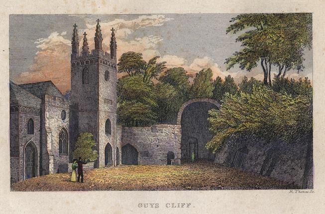 Warwickshire, Guys Cliff, 1829