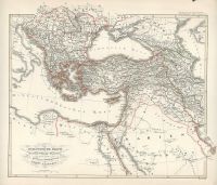 Ottoman Empire at it's greatest extent, Spruner's Historical Atlas, 1846
