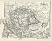 The Balkans and Hungary up to 1526, Spruner's Historical Atlas, 1846