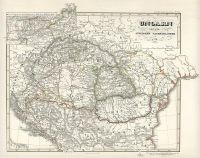 The Balkans and Hungary after 1526, Spruner's Historical Atlas, 1846
