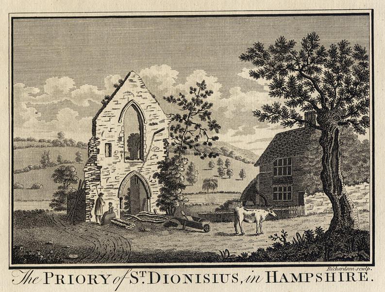 Hampshire, Priory of St. Dionisius, 1786