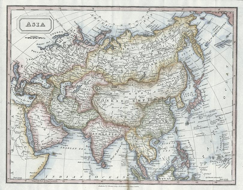 Asia, 1828
