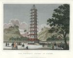 China, The Porcelain Tower at Nanking, 1828