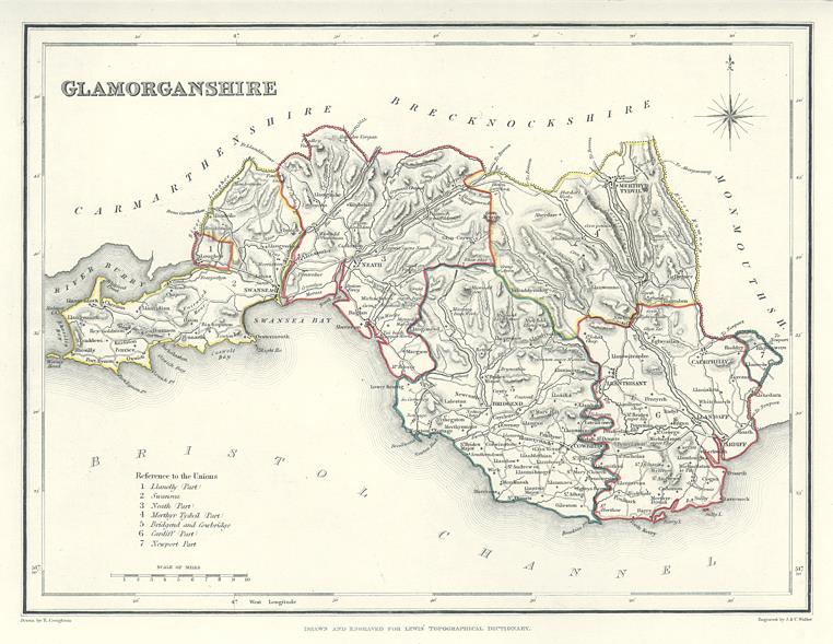 Wales, Glamorganshire, 1848
