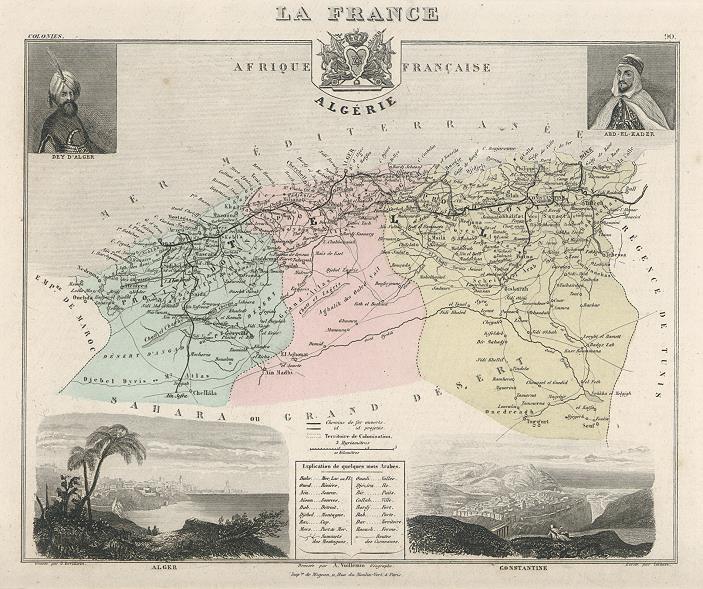 Africa, Algeria, 1884