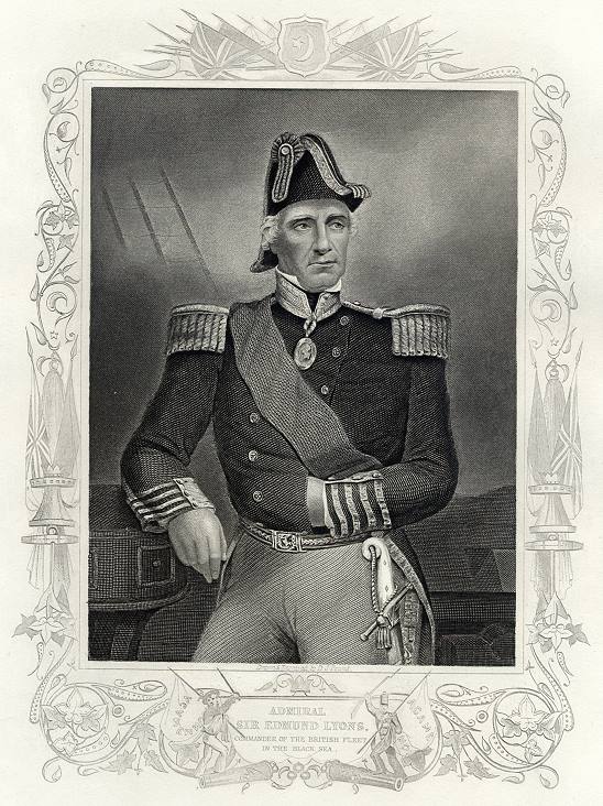 Admiral Sir Edmund Lyons, 1860