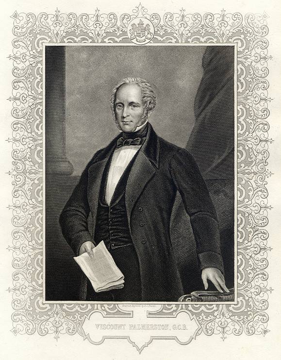 Viscount Palmerston G.C.B., 1860
