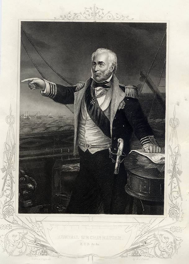 Admiral Sir Charles Napier, 1860