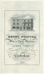 Cheltenham, Trade Advert, Henry Pointer, Wine Merchant, 1826