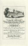 Cheltenham, Trade Advert, Hale Jessop, nurseryman, 1826