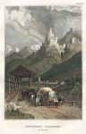 Austria, Bergveste Trostberg, 1839
