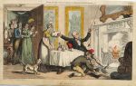 Doctor Syntax Mistakes a Gentleman's House for an Inn, Ackermann aquatint, 1813