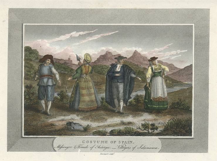 Spain, National Costumes, 1806