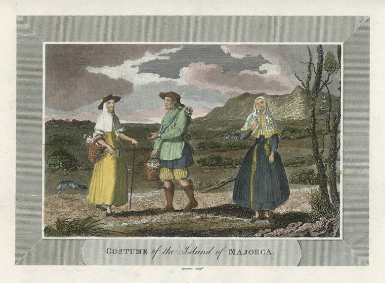 Mallorca, National Costumes, 1806