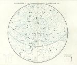 Celestial Charts for the northern hemisphere (4 charts), 1846