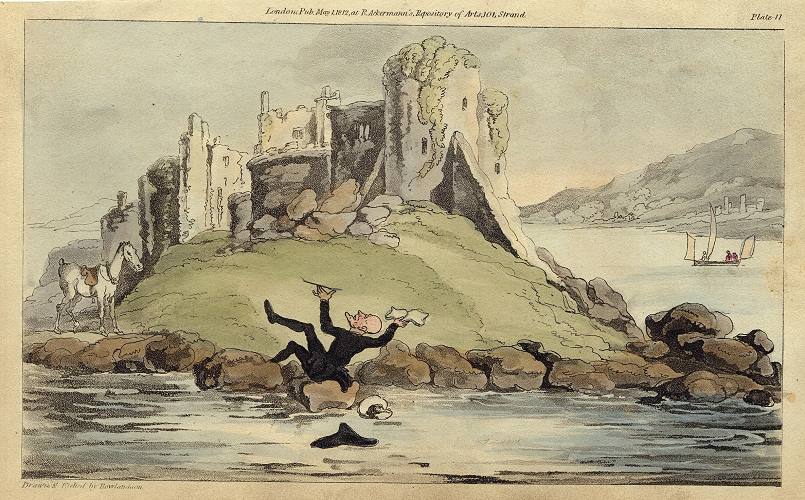 Doctor Syntax Tumbling into the Water, 1813