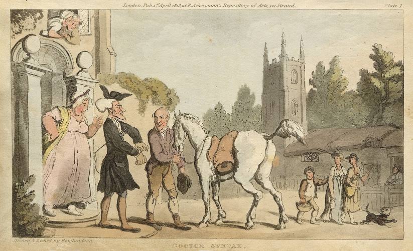 Doctor Syntax Setting out on his Tour to the Lakes, 1813
